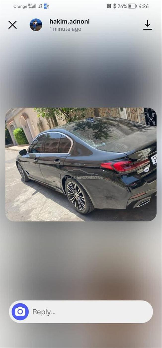 BMW Série 5 Diesel Automatique 2018 à Casablanca