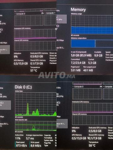 Pack complet Ry 5 5500, RX 5700 XT, Écran, accessoires - 2