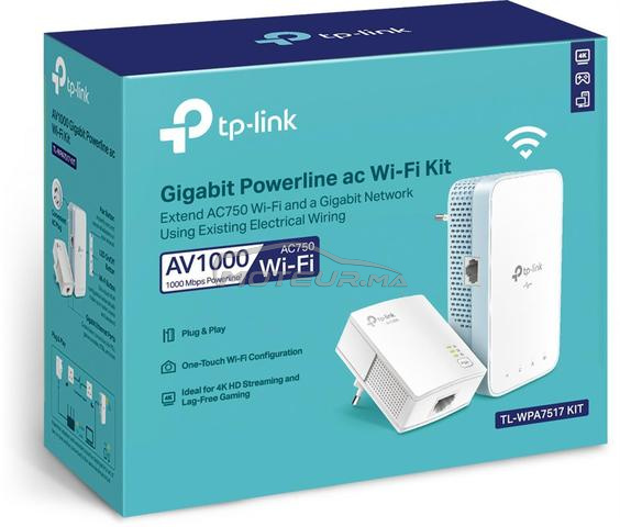 Kit CPL TP-Link AV1000 Gigabit Powerline ac Wi-Fi