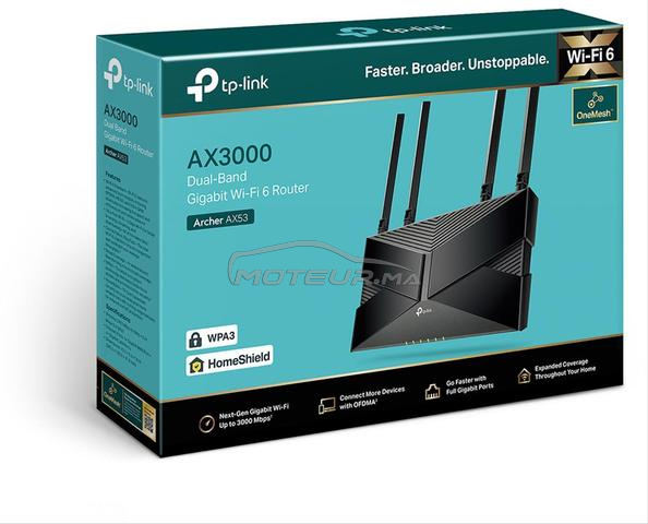 راوتر TP-Link Archer AX53 AX3000 ثنائي النطاق بتقنية Wi-Fi 6