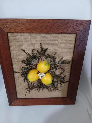 Deux tableaux décoratifs 3D fruits - 2