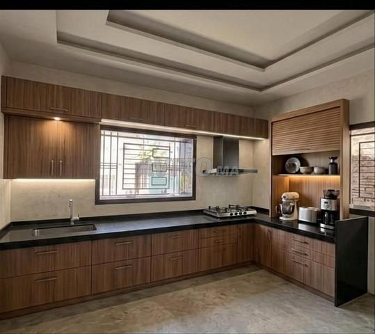 مطبخ لاتيه خشبي - 2