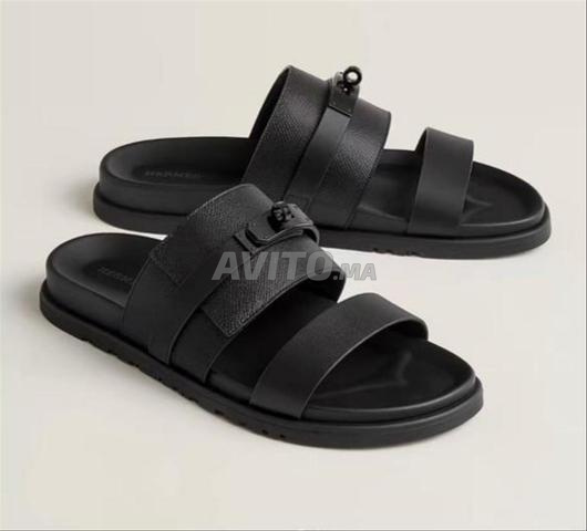 Sandale Hermès Jackson Cuir Homme HR2850 - 2