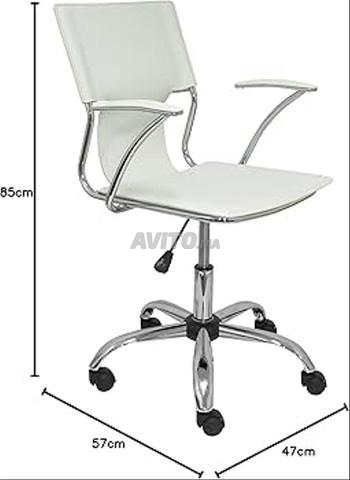 كرسي مكتب IKEA أبيض مريح - 2