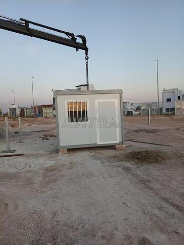 Algeco et bureaux de chantiers