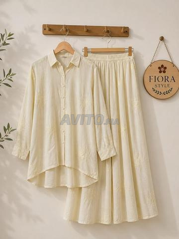 👗 Ensemble femme en tissu Lolan de qualité premium - 2
