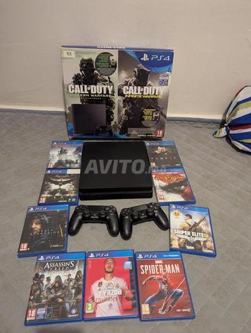 PlayStation 4 slim en ligne 1t avec 10 jeux - 2