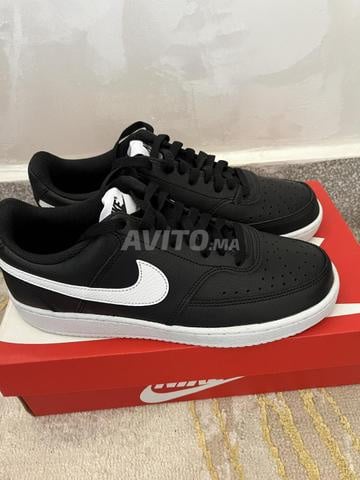 Nike court vision low noir et blanc original 40,5