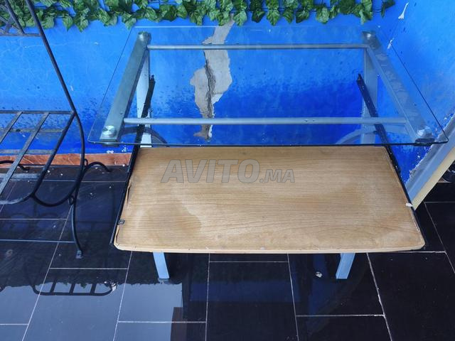 Joli bureau en verre pour élève et étudiant - 2