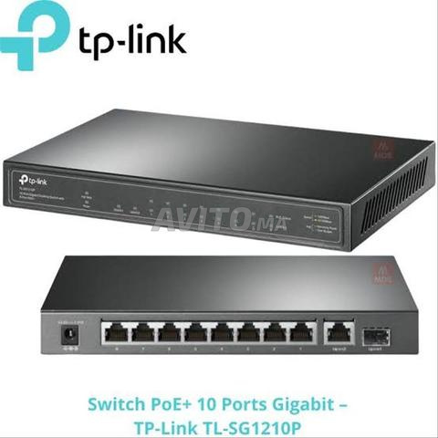 سويتش TP-Link 10 منافذ جيجابت ديسكتوب PoE بلس - 2