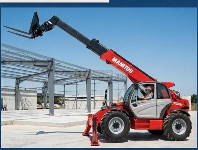 LOCATION CHARIOT TÉLESCOPIQUE MANITOU TANGER - 2