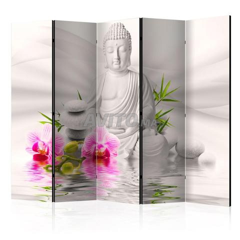 Paravent Zen Flowers II - 2