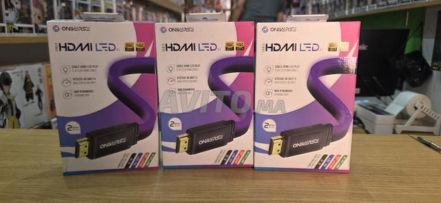 Câble HDMI 2.1 8K LED Gaming PS5 4K 120Hz Oniverse - 2
