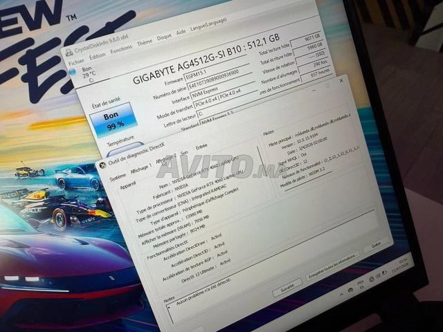 Gigabyte Aorus 7 FHD 16 بوصة IPS 360Hz Rtx 4060