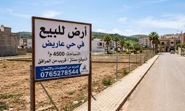 أرض للبيع في عاريض بمساحة 4500