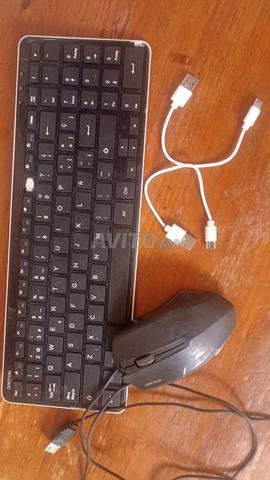 Clavier, souris, 2 câbles type C