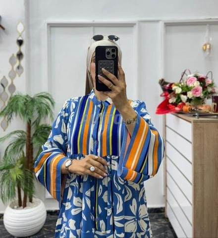 Vente en gros de robes en coton pour femmes à 70 dirhams Casa 10 pièces - 2