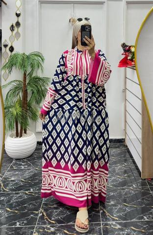 Vente en gros de robes en coton pour femmes à 70 dirhams Casa 10 pièces - 2