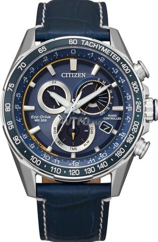 ساعة Citizen PCAT ذرية Eco-Drive زرقاء - 2