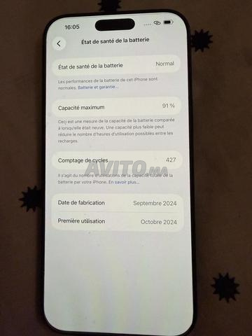 iPhone 16 Pro Max 256Go Noir - 2
