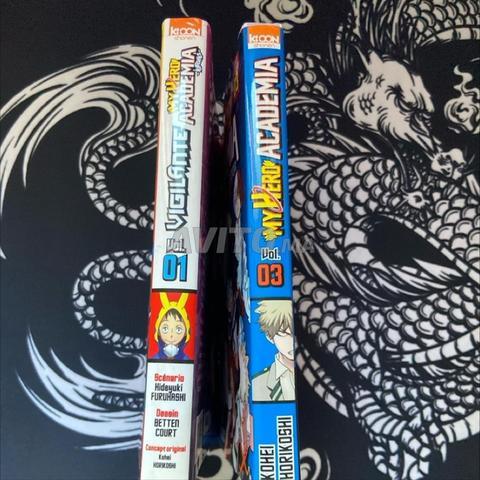 Manga My Hero Academia Vol 3 et Vigilante Vol 1 - 2
