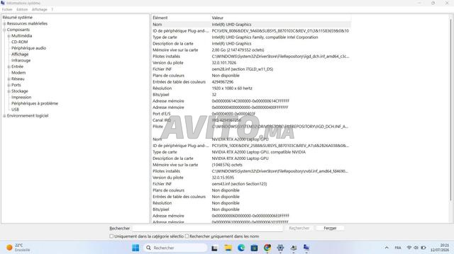 HP ZBook Fury G8, i9, 64Go RAM, RTX A2000 SSD 1 To - 2