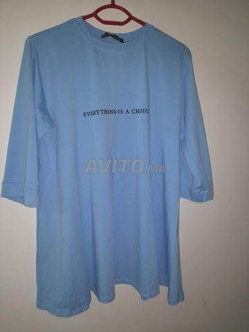 T-shirt oversize femme export - 2