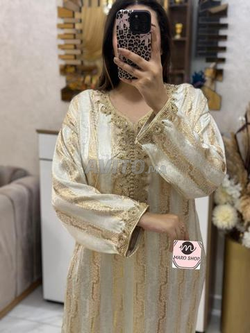 Caftan Jawhara soie pur - 2
