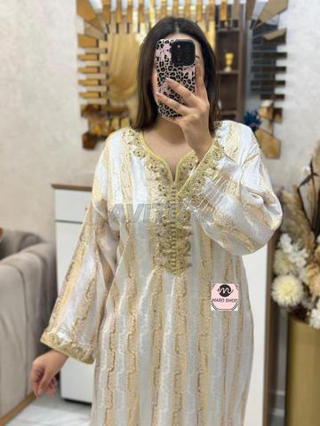 Caftan Jawhara soie pur