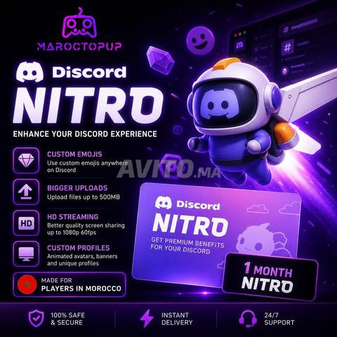 Abonnement Discord Nitro