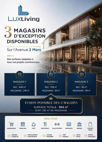 Magasin au Coeur de 2 mars