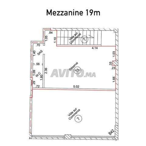Magasin 63m à vendre à Témara - 2
