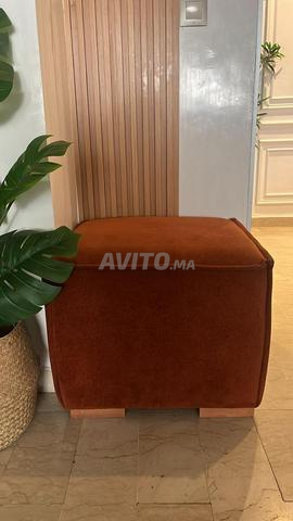 Canapé modulable 3m et pouf. - 2