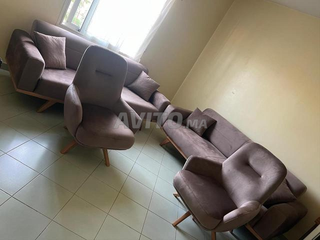 2 canapés turcs et 2 chaises