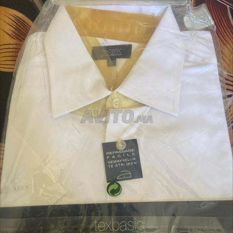 Chemise blanche homme neuve à prix bas et rare pour taille 41-42. - 2