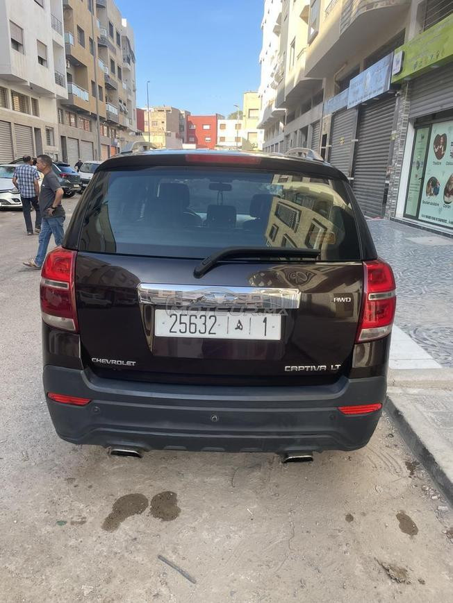 vente voiture Chevrolet captiva 2015