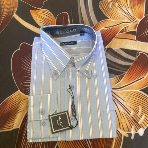 Chemise bleue taille 40 - 2