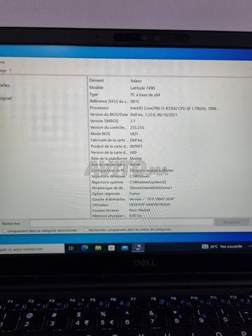 DELL Latitude 7490 i5 8350U 8Go 256SSD - 2