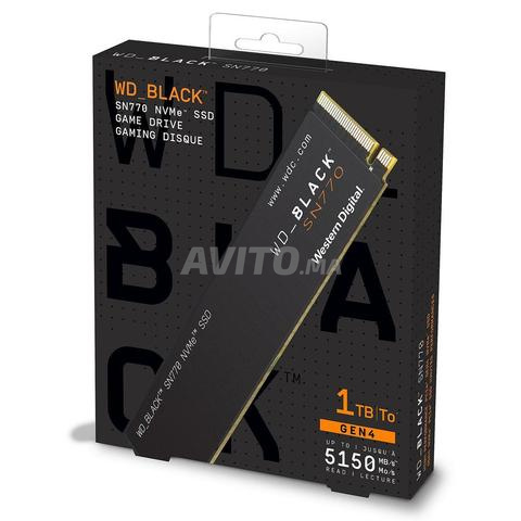 SSD NVMe Western Digital WD BLACK SN770 1TB NEUF - 2