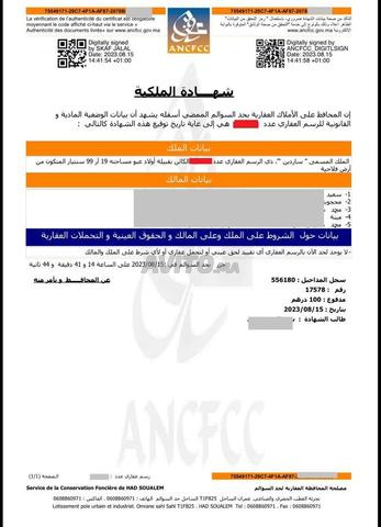 عقار بمساحة 1999م ذو إمكانيات استثمارية كبيرة