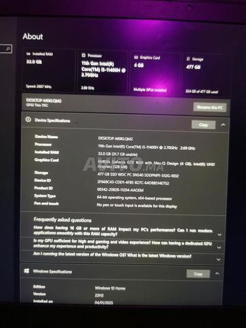 لابتوب MSI GF63 Thin