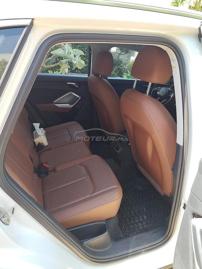 AUDI Q3 35 TDI - Blanche intérieur cuir Marron