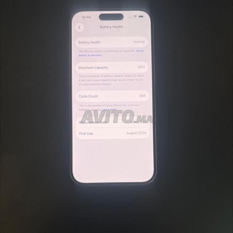 iPhone 15 pro 265G 90battrie - 2