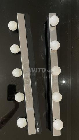 Appliques LED en acier inoxydable murales pour miroir - 2