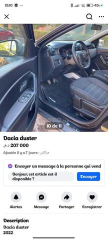 Dacia Duster Diesel Manuelle 2023 à Marrakech - 2