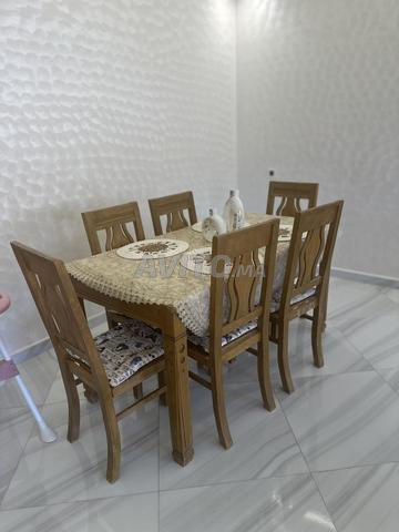 غرفة طعام من خشب الزان - 2