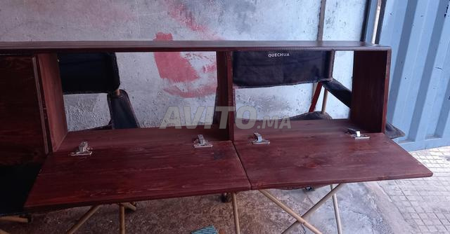 أثاث تلفزيون خشبي 180/40/40 بحالة جيدة جدا - 2