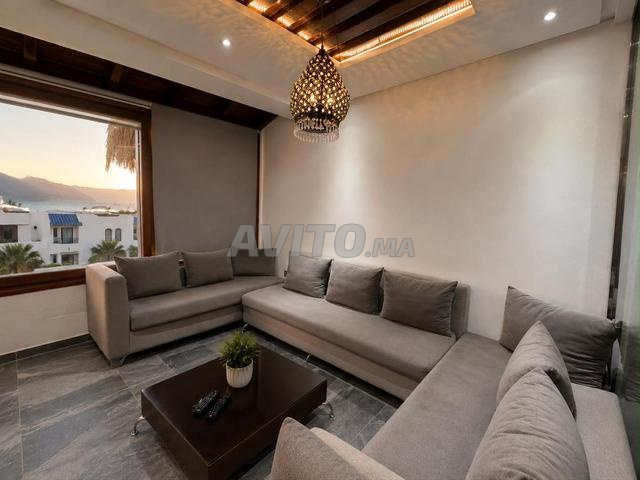 Bel appartement vue sur mer Bahia Smir