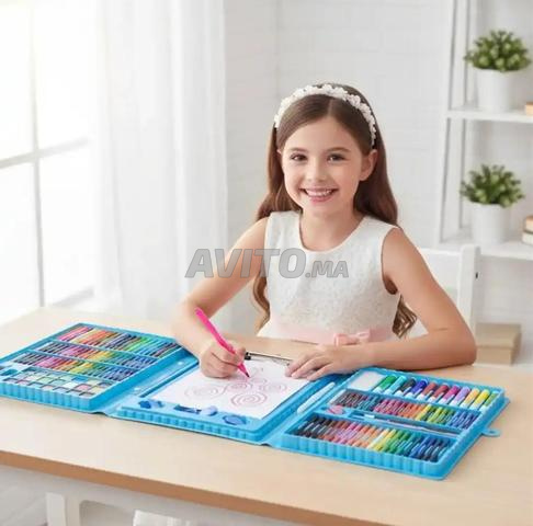 Super Mega Art Set 208 Valise de dessin et de peinture complète