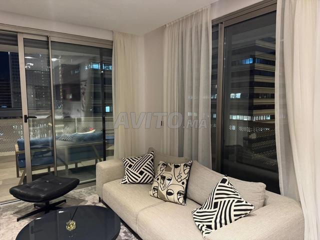 Appartement meublé avec terrasse vue parc et mer